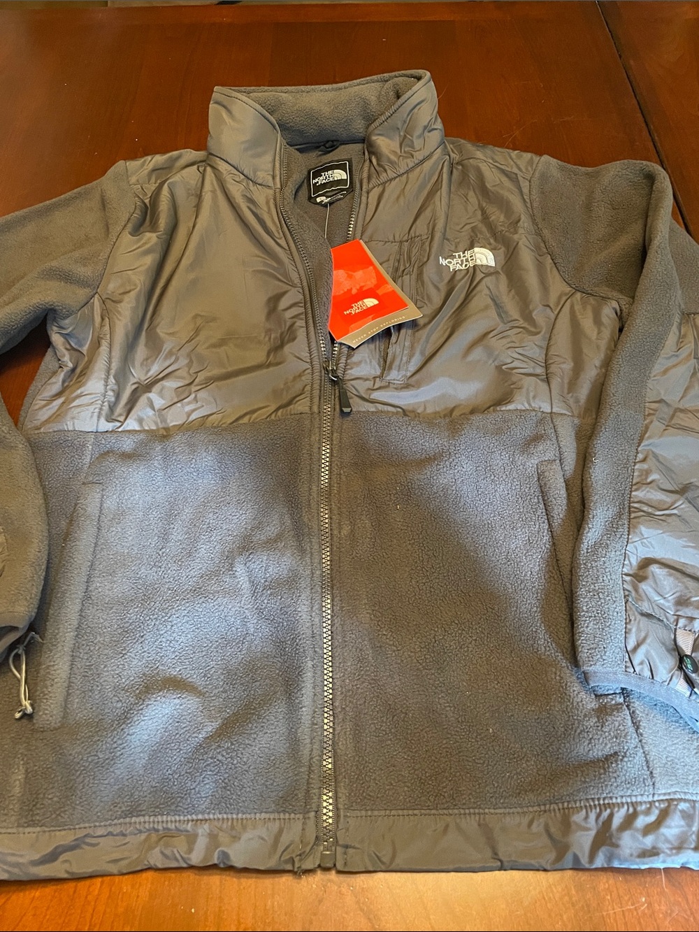 The North Face Men's Gray Fleece & Insulated Jacket
